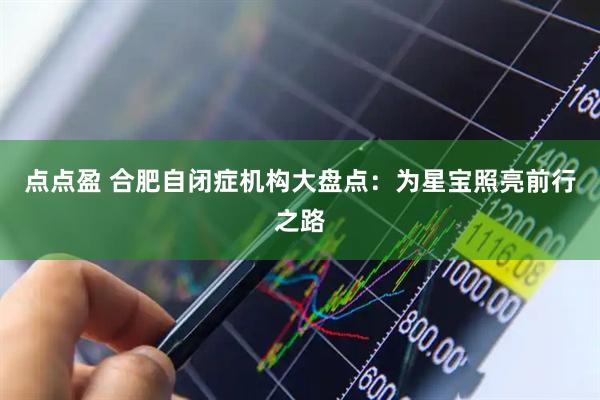 点点盈 合肥自闭症机构大盘点：为星宝照亮前行之路
