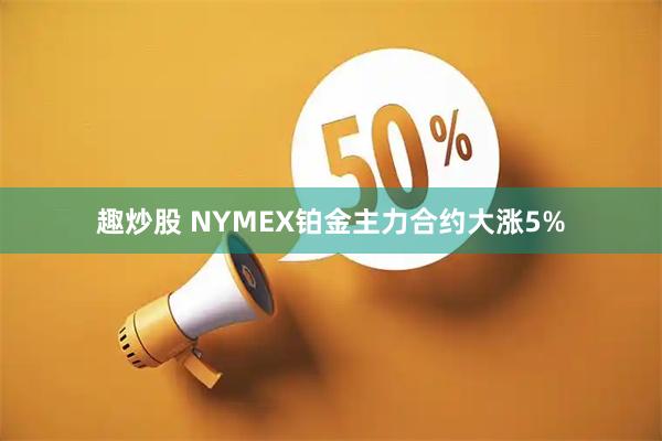 趣炒股 NYMEX铂金主力合约大涨5%